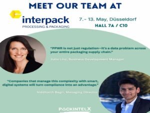 Interpack 2026: PackIntelX Showcases Solutions for PPWR, EPR and EU Packaging Compliance