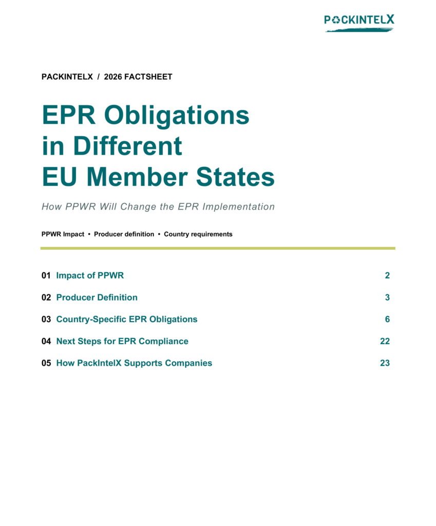 Free EPR Factsheet Guide 2026 - EPR Obligations in Different EU Member States | PackIntelX