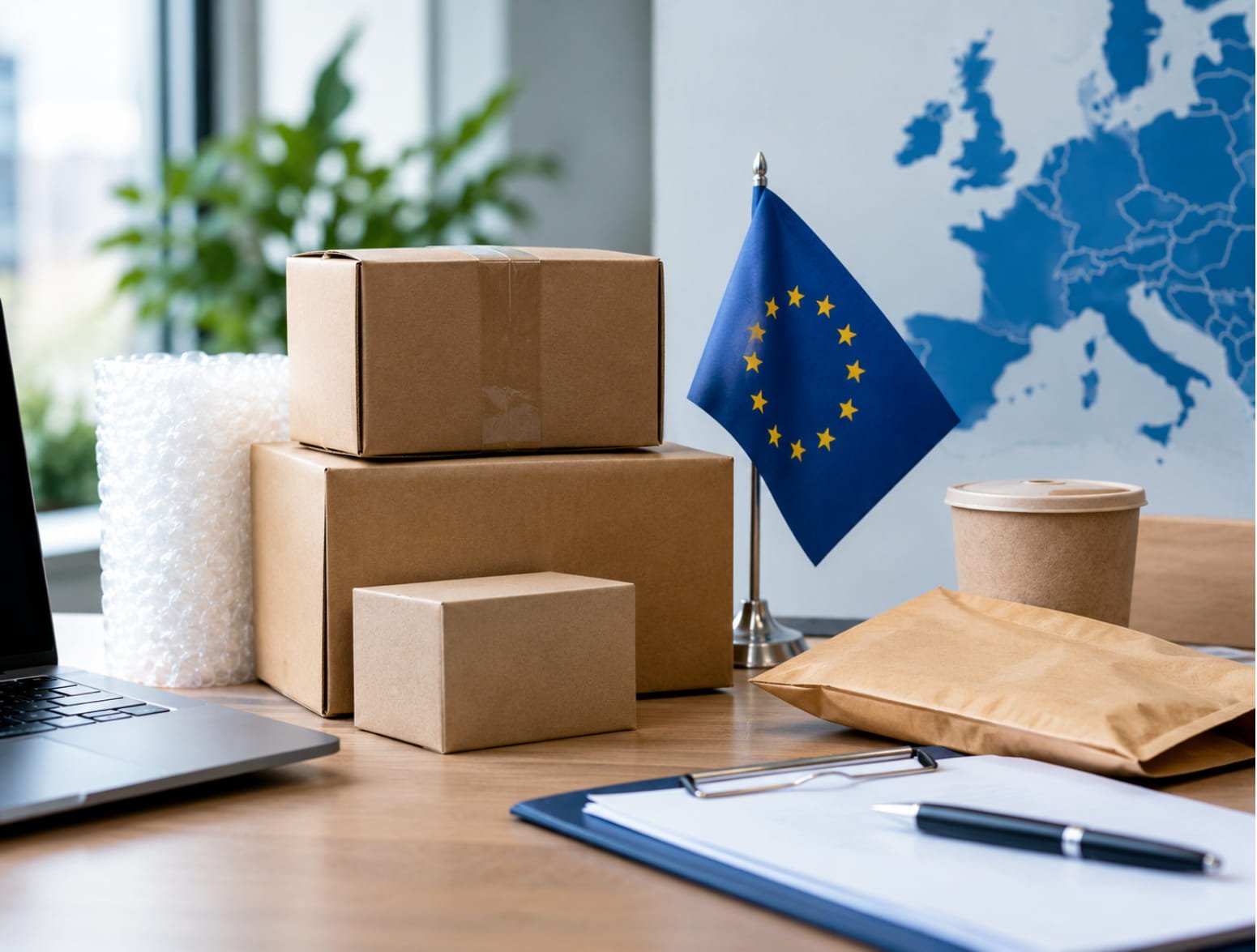 EU EPR authorised representative exemption for cross-border packaging shipments